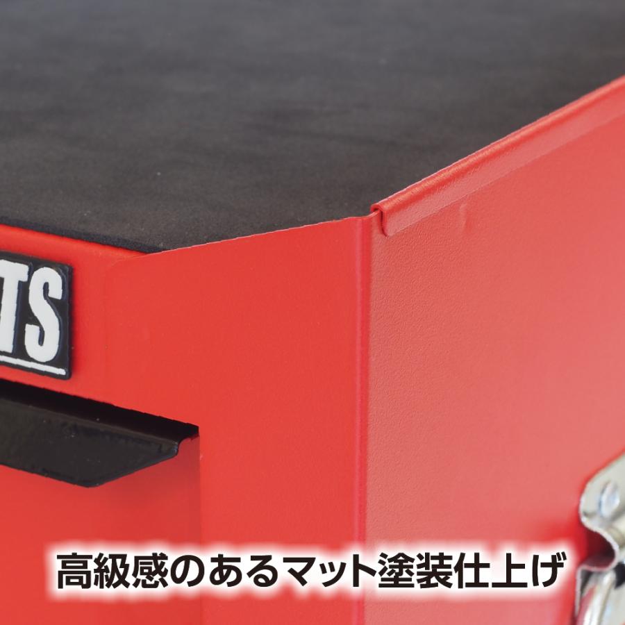 工具箱 ツールボックス マットブラック&レッド アストロプロダクツ 限定品 アストロプロダクツ（ASTROPRODUCTS） ミドルチェスト マットブラック