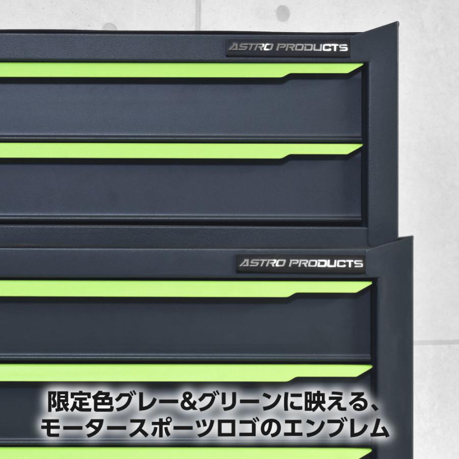 車 ASTRO PRODUCTS ミニキャビネット 5段 限定カラー モスグリーン