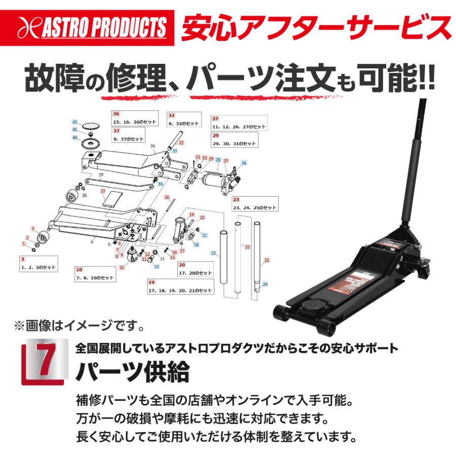 アストロプロダクツ（ASTROPRODUCTS） 1.8TON 超低床ガレージジャッキ