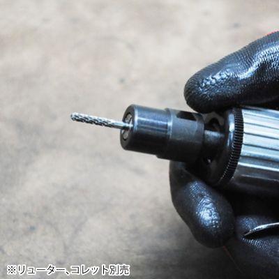 AP 超硬バー φ3mmシャンク 砲弾型 S【バーシャンク 研磨バー】【3mmシャンク バリ取り 切削 金属加工】【アストロプロダクツ】|astroproducts|02