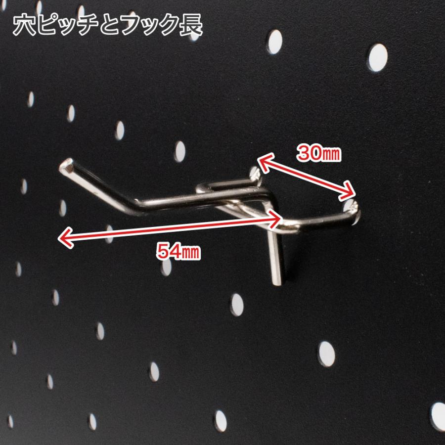 アストロプロダクツ（ASTROPRODUCTS） 穴あきパネル用T形フック (10個