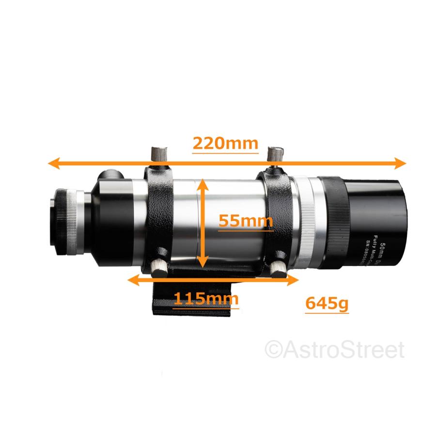 ExploreScientific 8ｘ50 正立ファインダー 暗視野照明(レチクル)付 