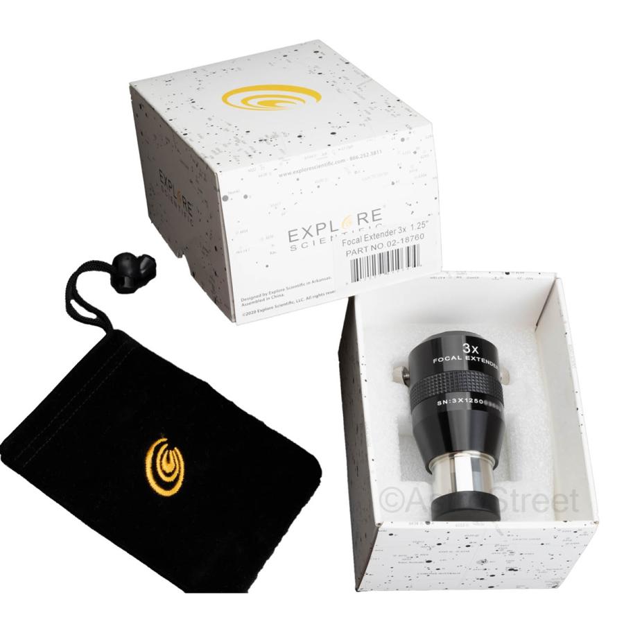 Explore Scientific 3X バローレンズ フォーカルエクステンダー 31.7mm径_4