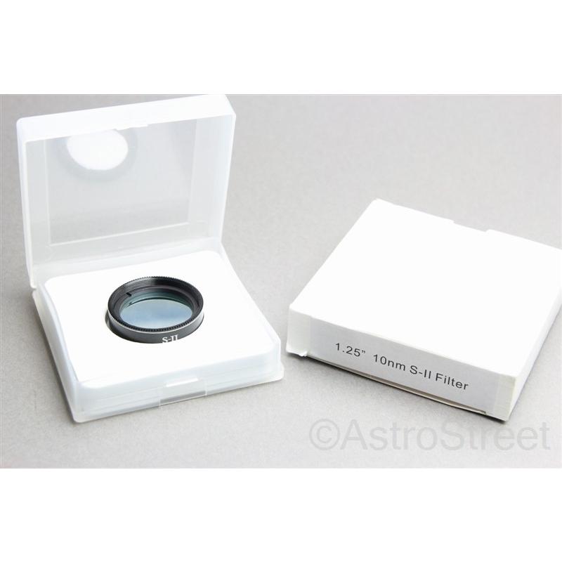AstroStreet SII フィルター 10nm 1.25インチ 31.7mm 星雲観察等に