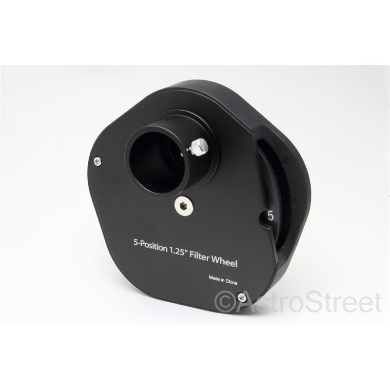 AstroStreet フィルターホイール 最大5枚 1.25インチ 31.7mmフィルター用