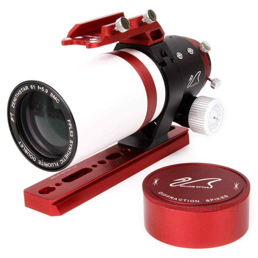 WilliamOptics Z61 MarkII  ZenithStar APO屈折鏡筒 FPL53の画像
