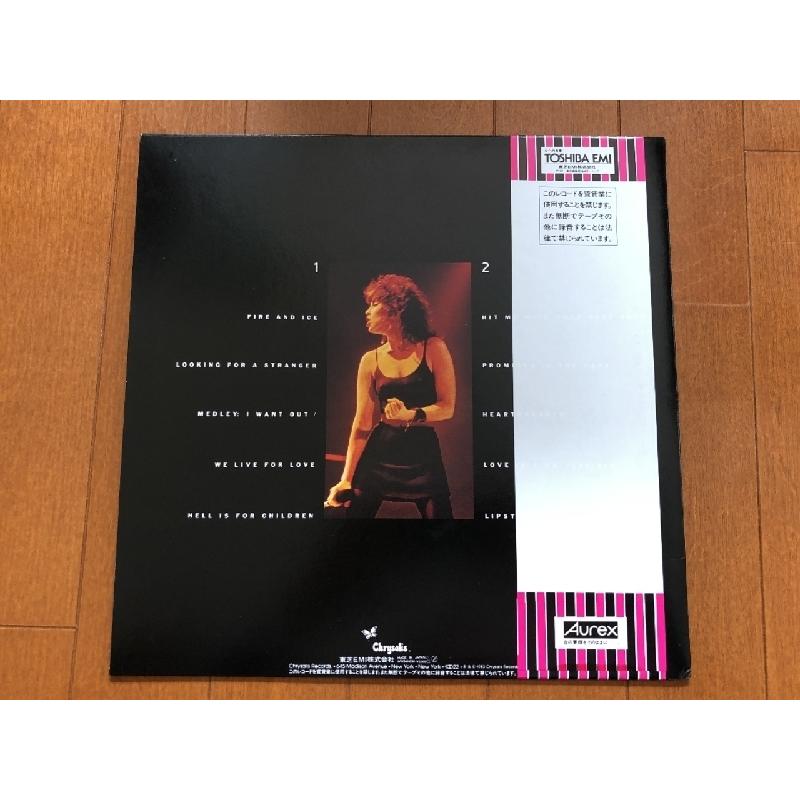 美盤 1983年 国内盤 Pat Benater LPレコード ライヴ・フロム・アース 