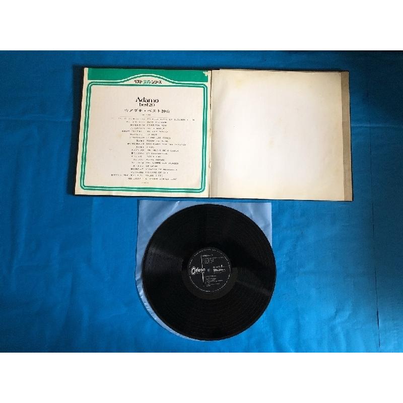 アダモ Adamo 1970年 LPレコード ベスト20 best 20 国内盤 Pop