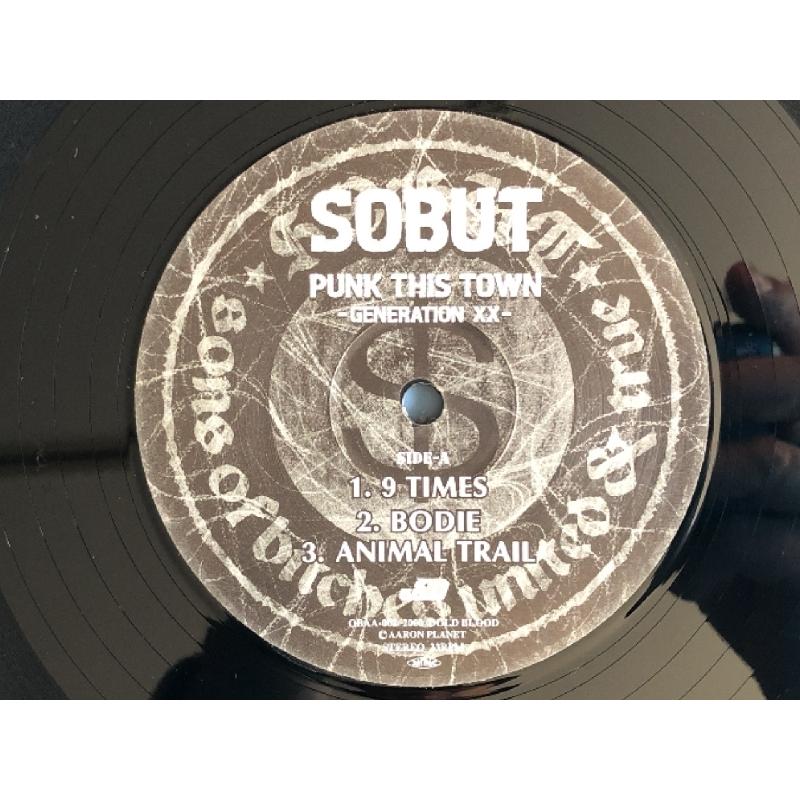 美盤 慮ジャケ 2000年 ソバット Sobut LPレコード パンク