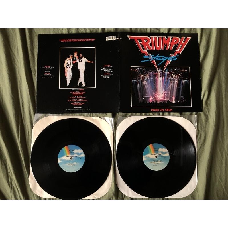 入手困難盤Triumph 国内盤CDセット レア盤 MASTERDISK刻印 1985年 米国盤 トライアンフ Triumph 2枚組LP