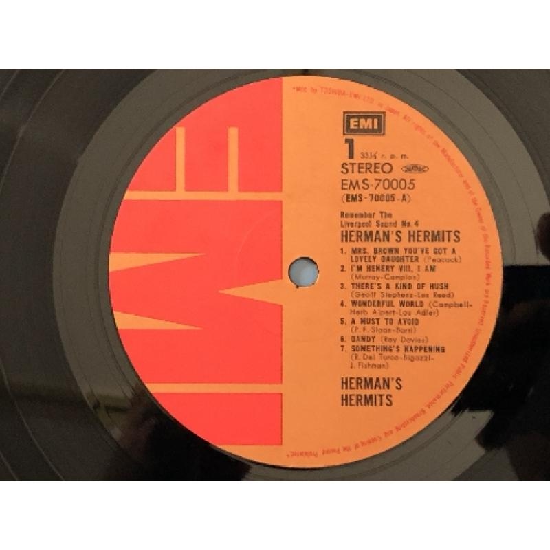 美盤 国内盤 ハーマンズ・ハーミッツ Herman's Hermits LP
