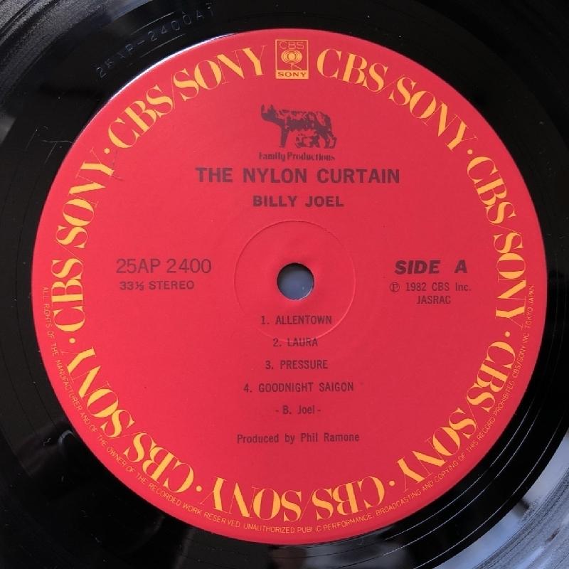 傷なし美盤 1982年 国内盤 ビリー・ジョエル Billy Joel LPレコード