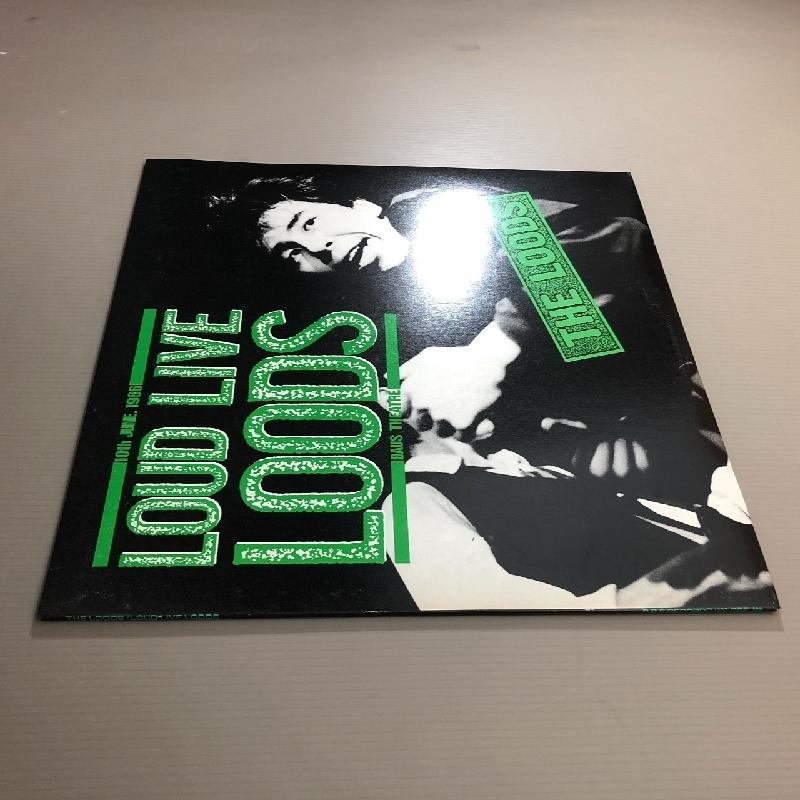 THE LOODS LOUD LIVE LOODS LP 日本パンク ライブ 美盤 良ジャケ 1986年 ルーズ Loods LPレコード ラウド・ライヴ Loud
