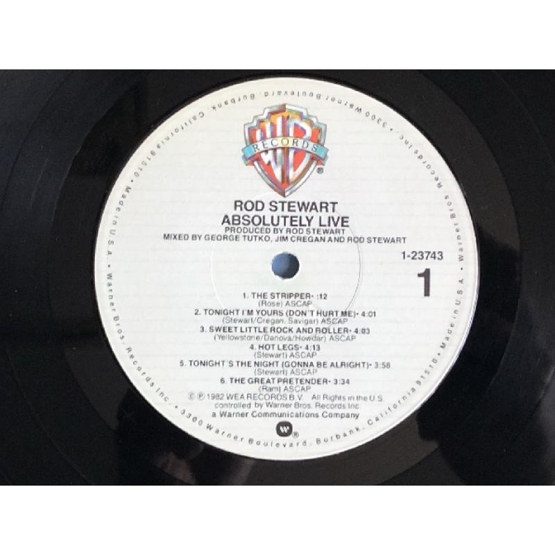 美盤 レア盤 1982年 米国初盤 ロッド・スチュワート Rod Stewart 2枚組 