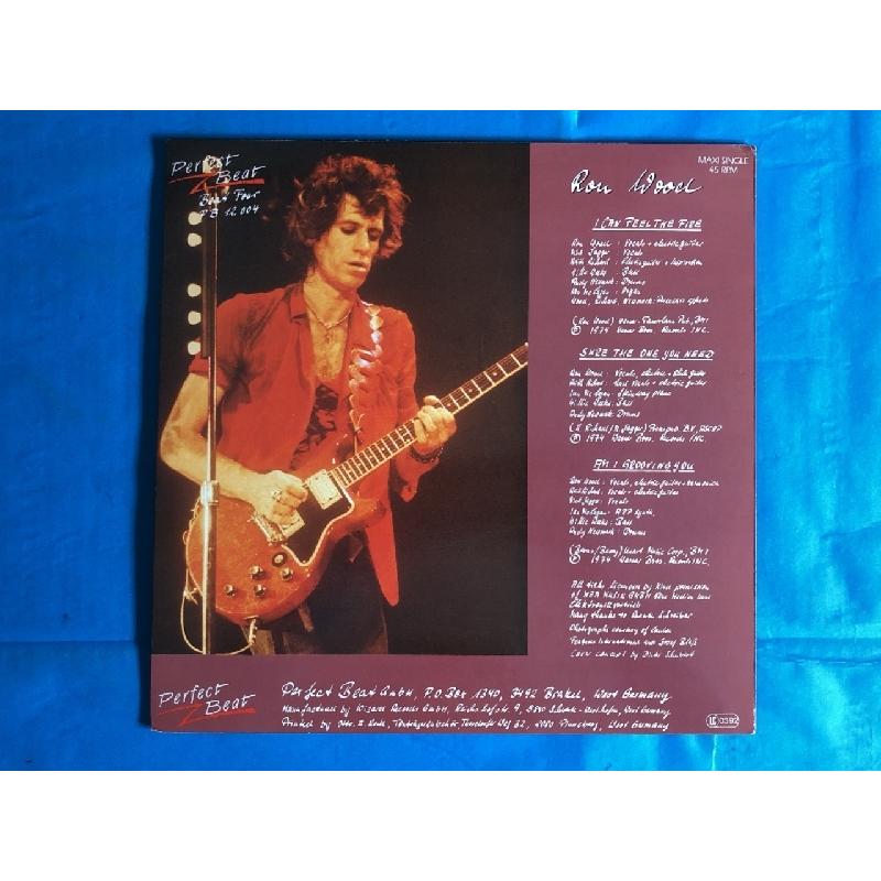 美盤 レア盤 ロン・ウッド Ron Wood 1987年 12インチEPカラーレコード