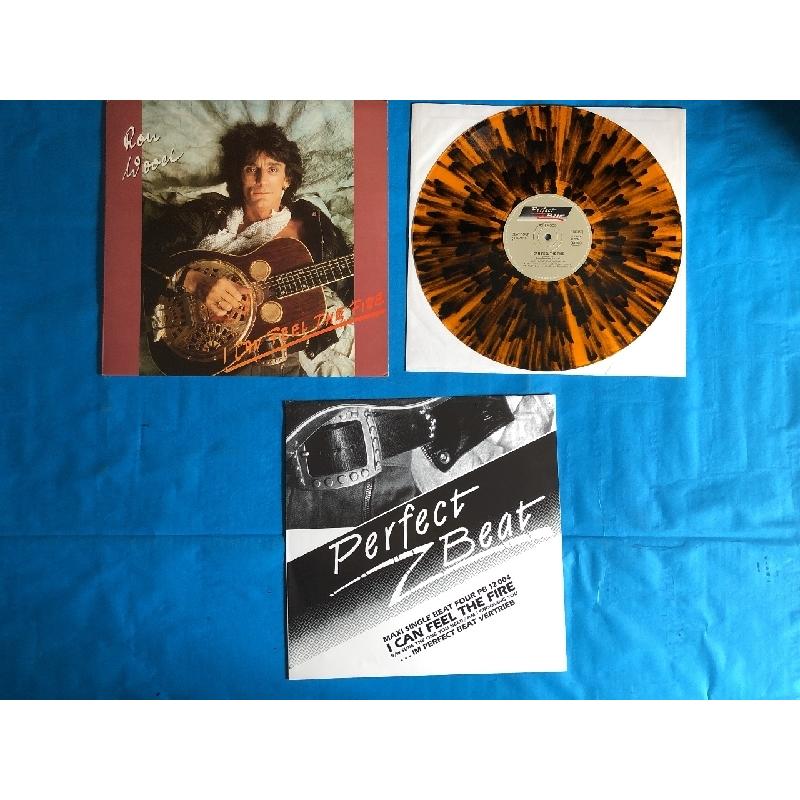 美盤 レア盤 ロン・ウッド Ron Wood 1987年 12インチEPカラーレコード