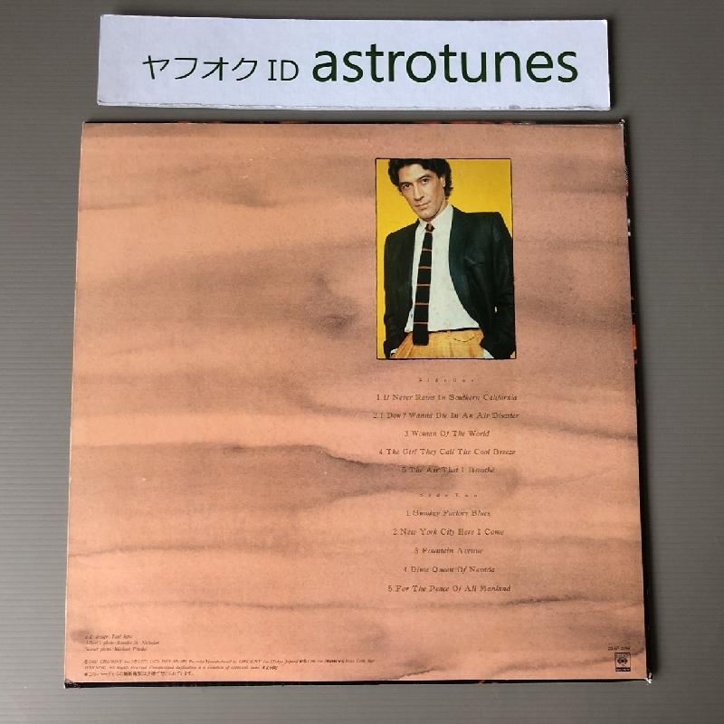 美盤 アルバート・ハモンド Albert Hammond 1981年 LPレコード グレイ