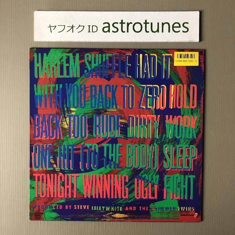 ローリング・ストーンズ Rolling Stones 1986年 LPレコード ダーティー