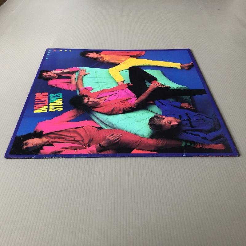 ローリング・ストーンズ Rolling Stones 1986年 LPレコード ダーティー