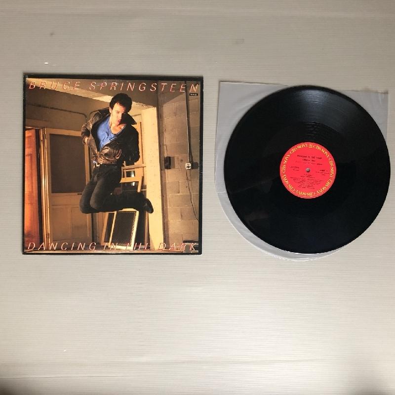 ブルーススプリングスティーン　レコード　アナログ　サイン　ダークネスエッジダウン ブルース・スプリングスティーン Bruce Springsteen 1984年 12インチEP