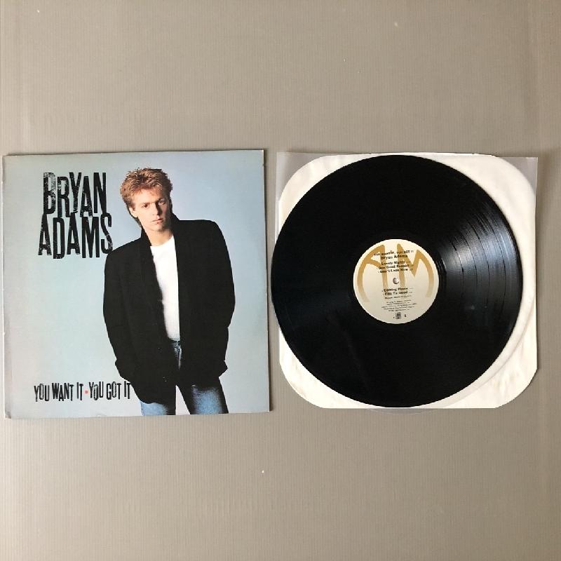 ブライアン・アダムズ Bryan Adams 1981年 LPレコード You Want It