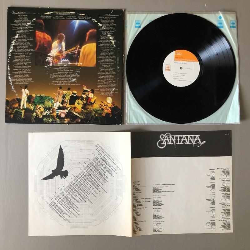 サンタナ Santana 1975年 LPレコード サンタナ・ライブ・イン