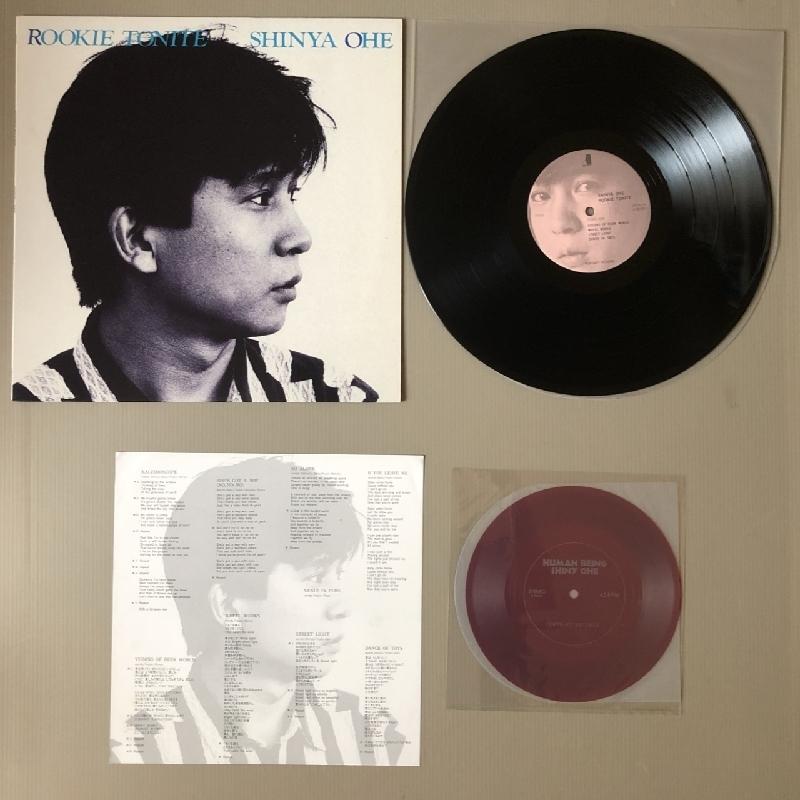 良盤 1984年 大江慎也 Shinya Ohe LPレコード ルーキー・トゥナイト