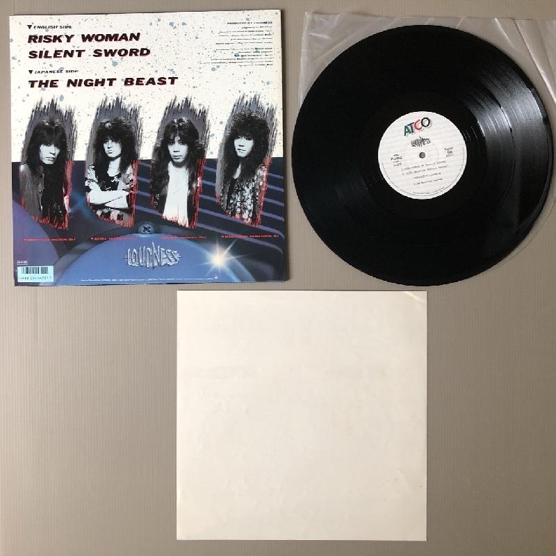 美盤 ラウドネス Loudness 1986年 12インチEPレコード リスキー