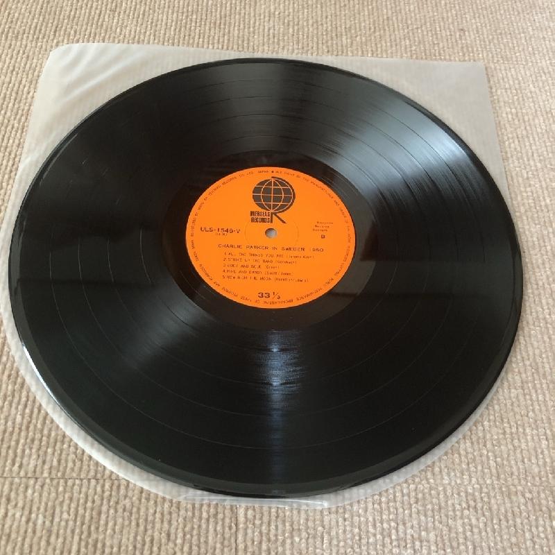 チャーリー・パーカー Charlie Parker LPレコード イン・スウェーデン