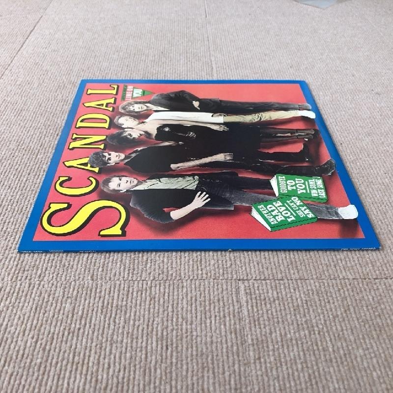 SCANDALスキャンダル〜レコードプレーヤー〜新品未使用品 美盤 スキャンダル Scandal (USA) 1982年 LPレコード 国内盤