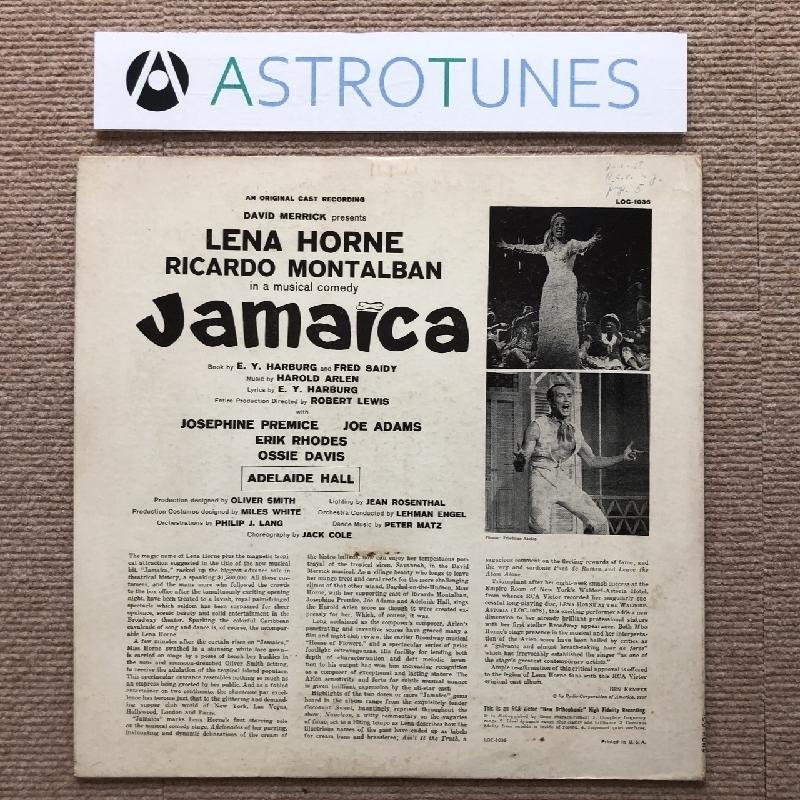 レア物 リナ・ホーン＆リカルド・モンタルバン Lena Horne And Ricardo Montalban? 1957年 ビンテージLPレコード Jamaica 名盤 米国盤｜astrotunes｜02