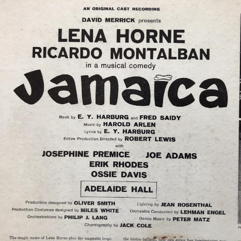 レア物 リナ・ホーン＆リカルド・モンタルバン Lena Horne And Ricardo Montalban? 1957年 ビンテージLPレコード Jamaica 名盤 米国盤｜astrotunes｜04