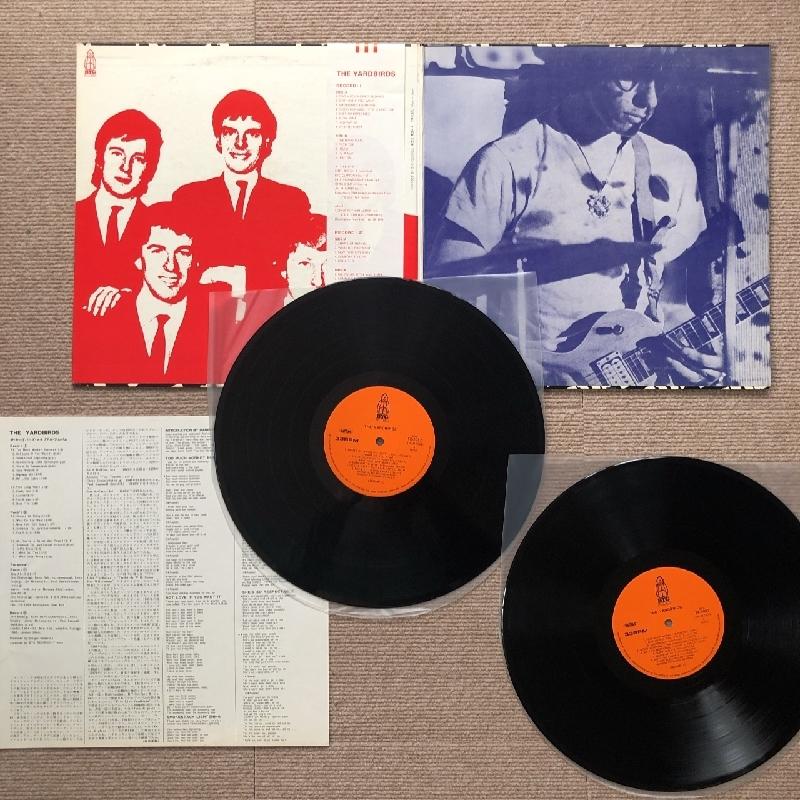 ヤードバーズ Yardbirds 2枚組LPレコード メモリアル・アルバム The