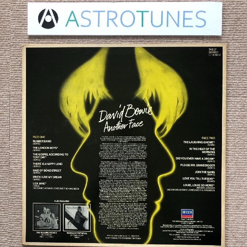 美盤 デビッド・ボウイ David Bowie 1981年 LPレコード アナザー