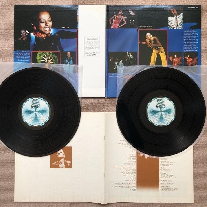 ダイアナ・ロス Diana Ross 1977年 2枚組LPレコード めぐり逢い An