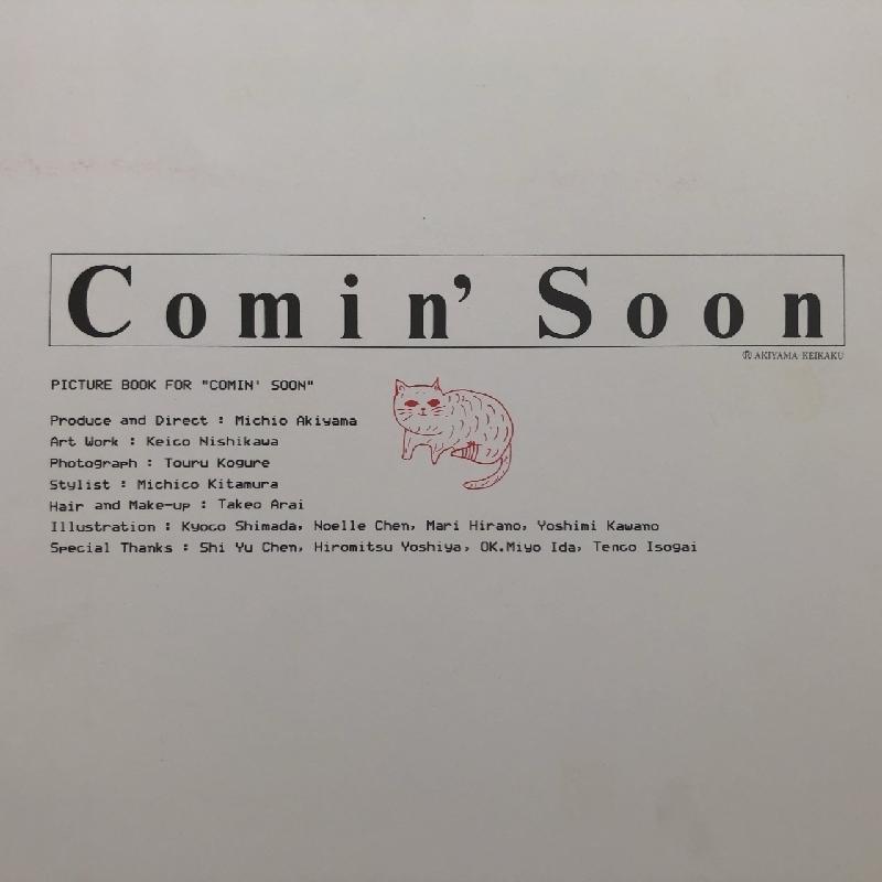 美盤 レア物 大貫妙子 Taeko Onuki 1986年 LPレコード カミング