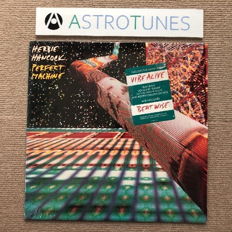 ハービー・ハンコック Herbie Hancock 1988年 LPレコード Perfect Machine 名盤 米国オリジナルリリース盤