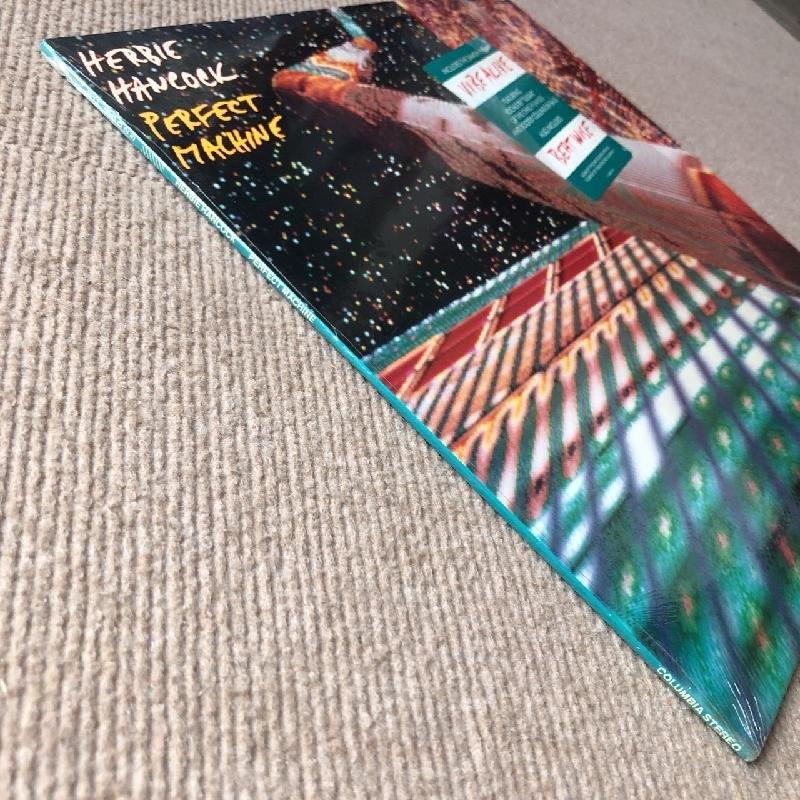 ハービー・ハンコック Herbie Hancock 1988年 LPレコード Perfect Machine 名盤 米国オリジナルリリース盤