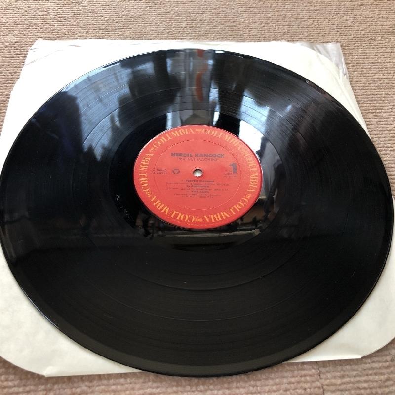 ハービー・ハンコック Herbie Hancock 1988年 LPレコード Perfect Machine 名盤 米国オリジナルリリース盤