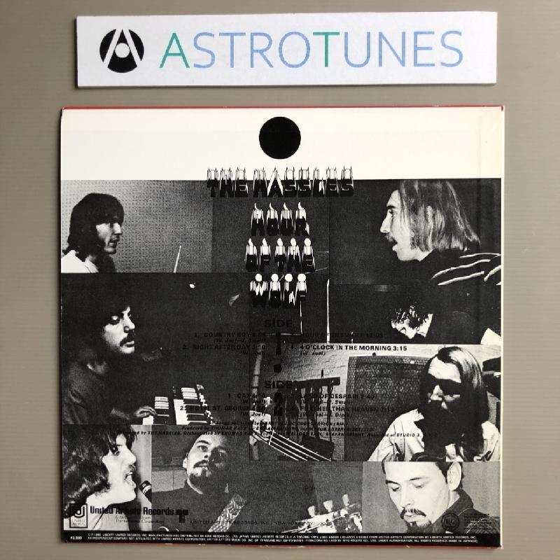 美盤 ハッスルズ The Hassles 1980年 LPレコード ビリー