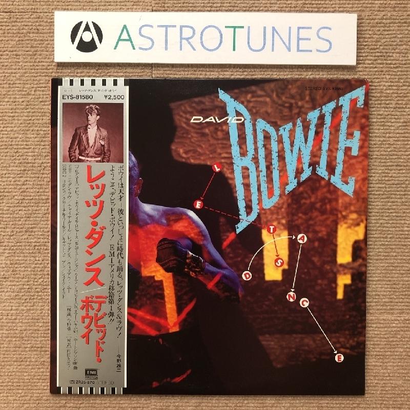 美盤 デビッド・ボウイ David Bowie 1983年 LPレコード レッツ・ダンス Let's Dance 名盤 国内初盤 帯付