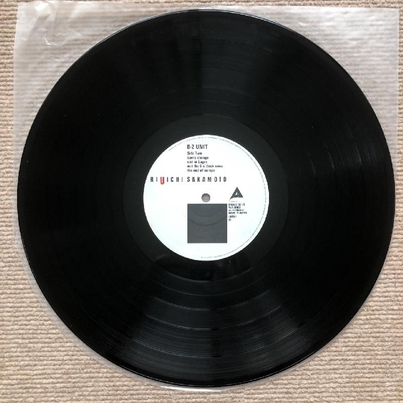 良盤 坂本龍一 Ryuichi Sakamoto 1980年 LPレコード B-2ユニット B-2 Unit 名盤 国内盤 techno ...