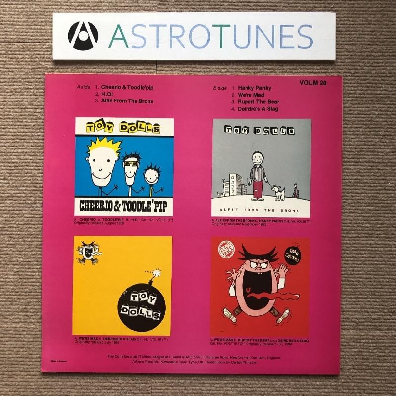 レア物 トイ・ドールズ Toy Dolls 1985年 LPレコード シングルス 83/84