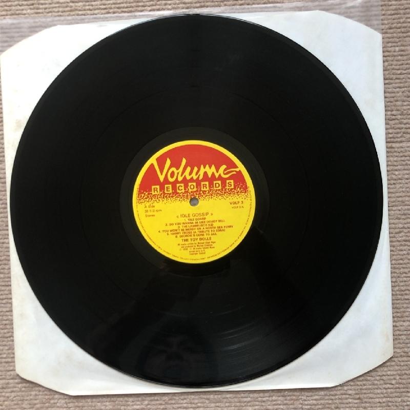 アイドルゴシップ TOY DOLLS レコード レア物 トイ・ドールズ Toy Dolls 1986年 LPレコード アイドル