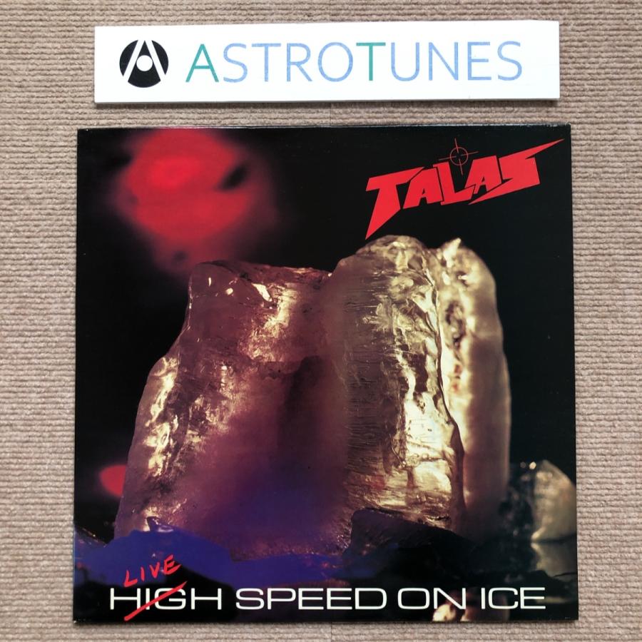 傷なし美盤 タラス Talas 1984年 LPレコード ライヴ・スピード・オン
