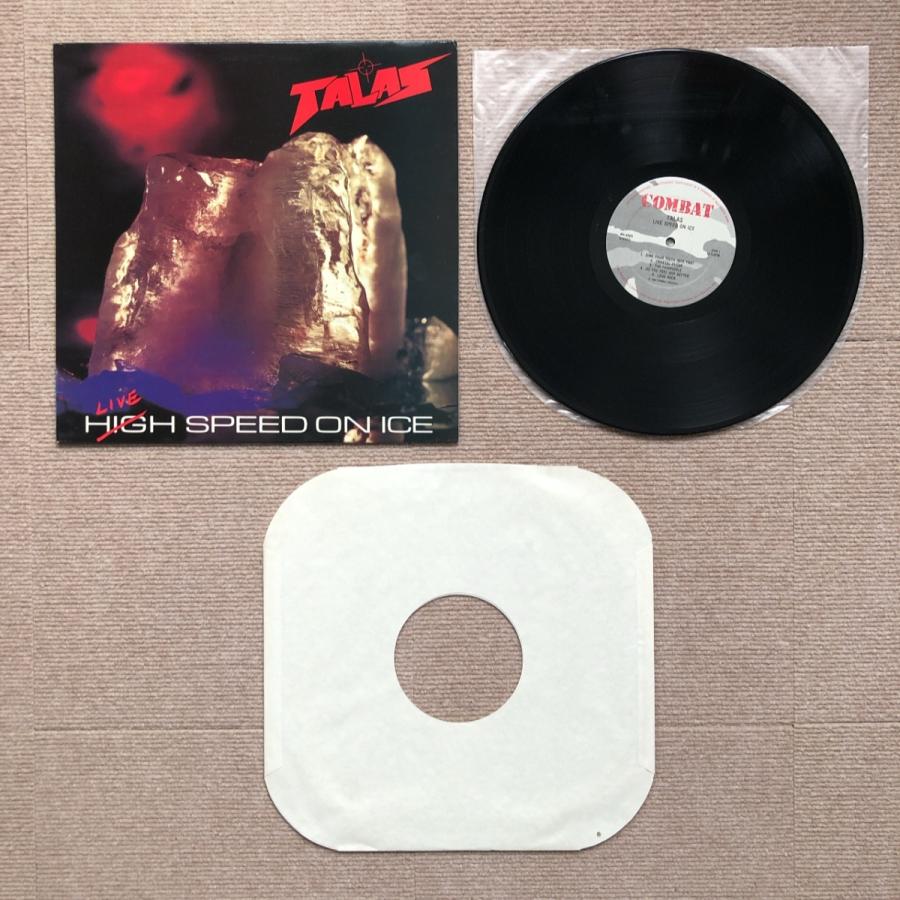 傷なし美盤 タラス Talas 1984年 LPレコード ライヴ・スピード・オン