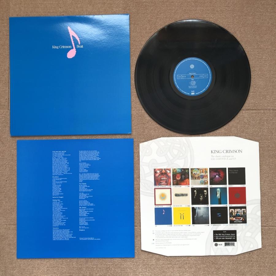 美盤 200g重量盤 King Crimson 2019年 LPレコード ビート Beat 欧州盤