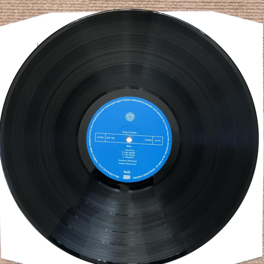 美盤 200g重量盤 King Crimson 2019年 LPレコード ビート Beat 欧州盤