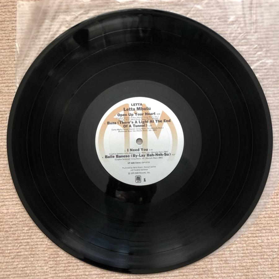 レッタ・ムブール Letta Mbulu 1978年 LPレコード レッタ 国内盤 Jazz  