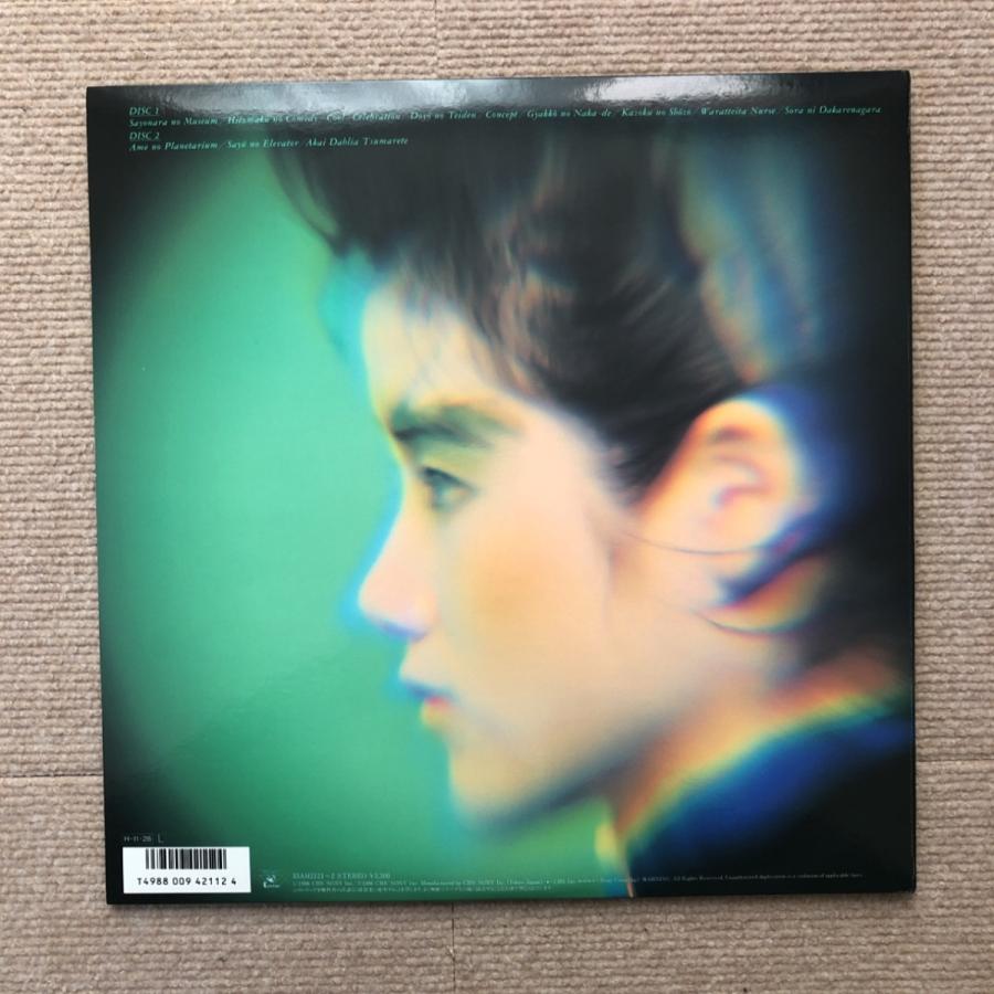 傷なし美盤 良ジャケ 原田知世 Tomoyo Harada 1986年 2枚組LPレコード